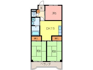 グリーンハイツ生圃の物件間取画像